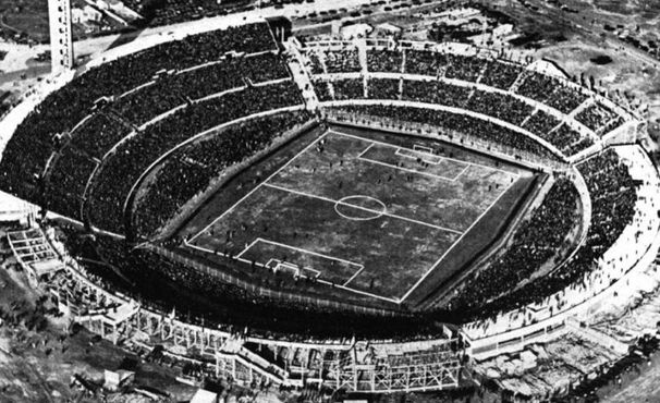 Стадион «Сентенарио» в 1930 году