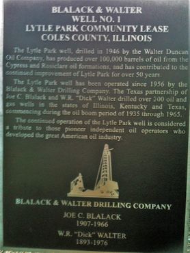 Скважина «Блалак-энд-Уолтер» № 1