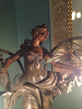 Цинковая лампа, отданная музею семьёй Рёдде