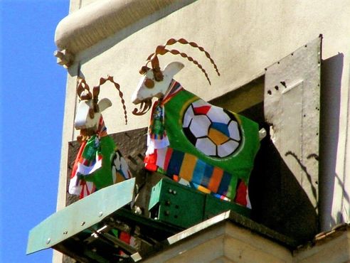 Козлов нарядили во время чемпионата Европы по футболу в 2012 году
