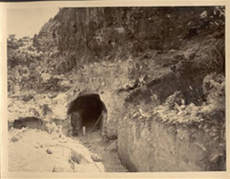 Строительство туннеля в 1904 году