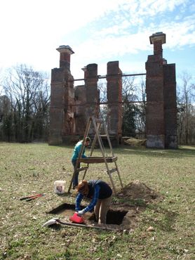 Руины плантации Розуэлл