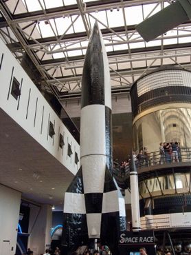 Ракета V-II в Историко-техническом музее Пенемюнде