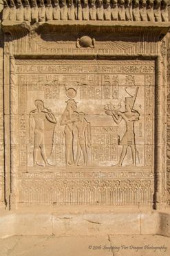 Рельеф на стене храма рождения