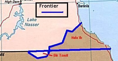 Карта пограничных зон