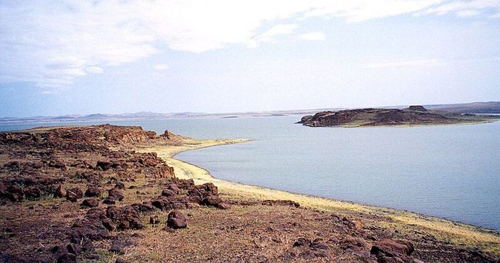 Южный остров на озере Туркана, Кения