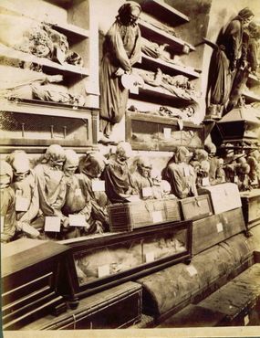 Фотография катакомб до 1911 года