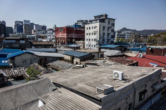 Вид с крыши Сеун-Санга