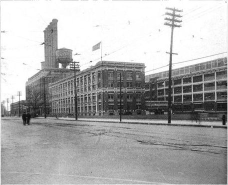 Завод «Форд» в Хайленд-Парке, 1922 г.