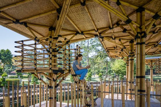Бамбуковый домик