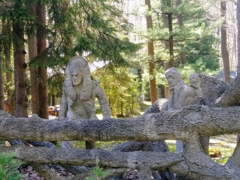 Лесной сад скульптур Джеймса Теллена