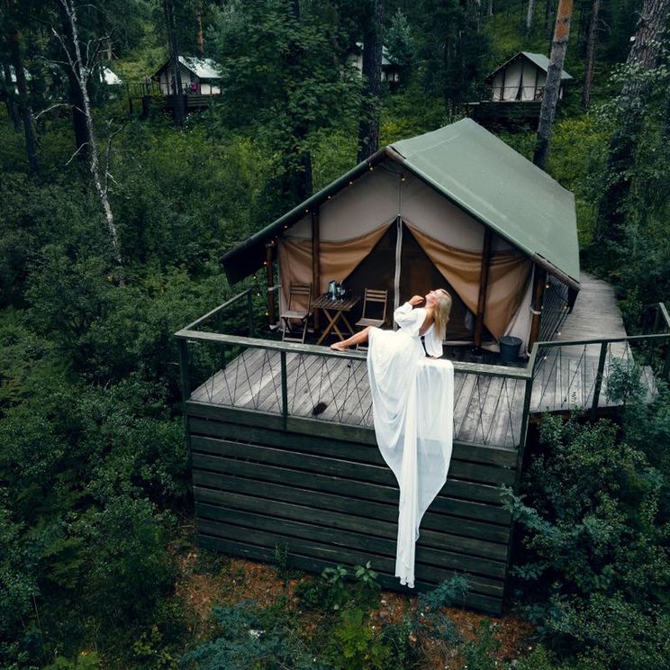 Гостевые домики, Глемпинги, Tourist base