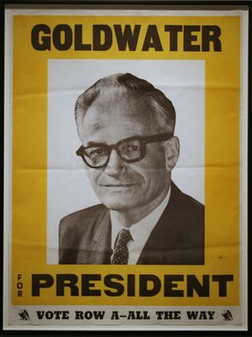 «Голдуотер президент», агитационный плакат 1964 года