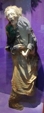 Жуткая мумия женщины XIX века