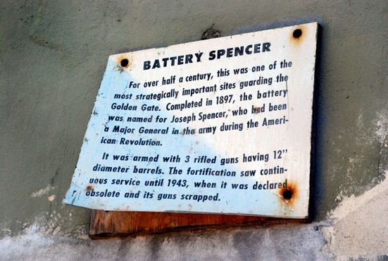 Табличка в батарее Спенсер