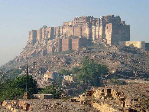Вид на форт Джодхпур