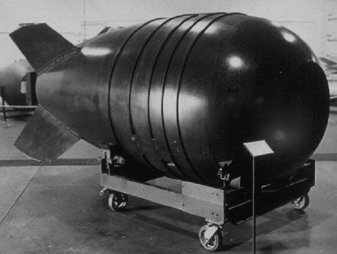 Американская ядерная бомба Марк 6, похожая на ту, что упала на дом Грегга