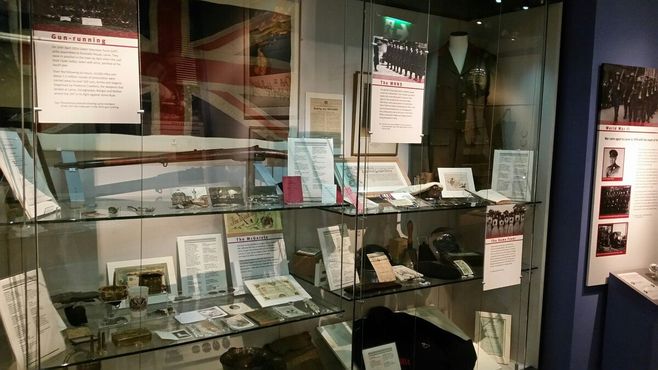 Экспонаты времён Первой и Второй мировых войн