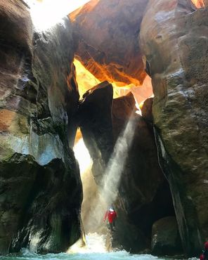 Водопад в каньоне Вади-Муджиб