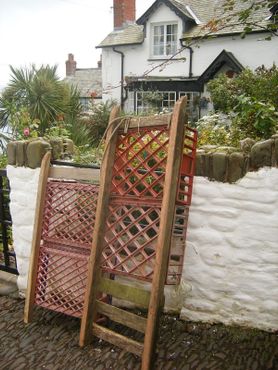 Деревянные сани Кловелли