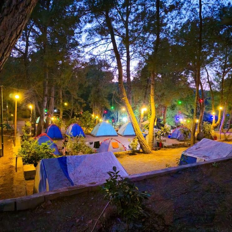 Кемпинги, Палатки