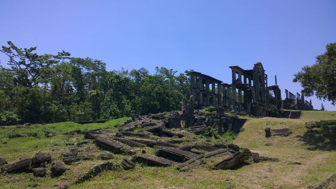 Руины острова Коррегидор