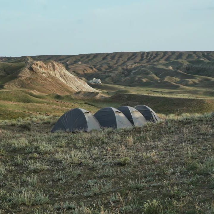 Кемпинги, Палатки