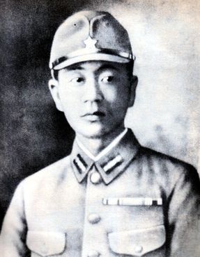 Ёкои Сёити в момент вступления в ряды японской армии