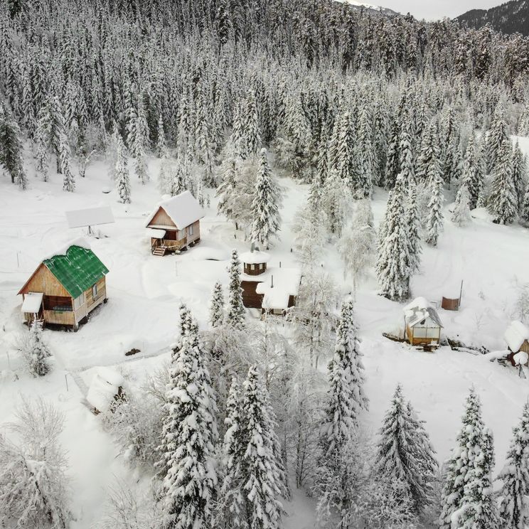 Гостевые домики, Хижины, Палатки