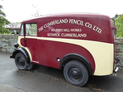 Фургон в камберлендском Музее карандаша