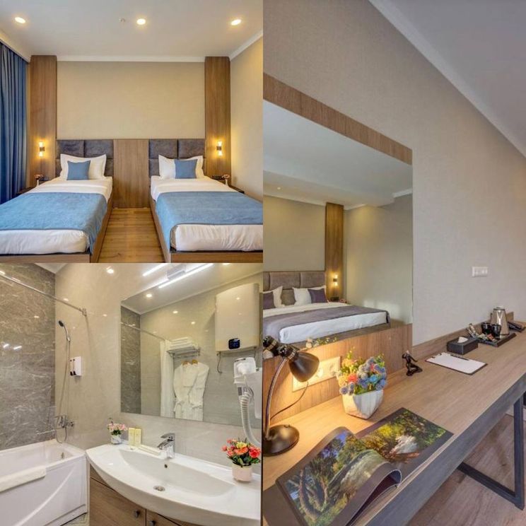 Гостевые домики, Отели 3*, Отели 4*, Юрты