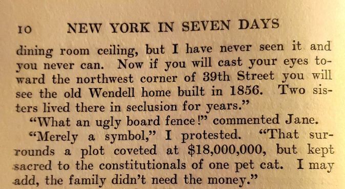 «Нью-Йорк за 7 дней» Р. М. МакБрайд, 1925 г.