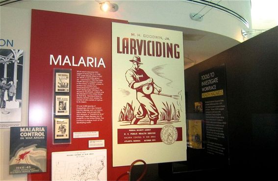 Информационное табло против малярии