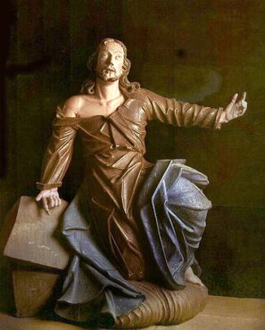 Иисус работы Алейжадинью. Церковь Бон-Жезус-де-Матозиньюс