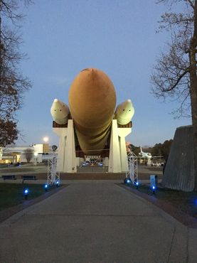 Внешний топливный бак MPTA-ET на закате