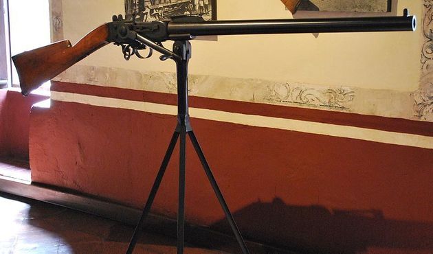 Снайперская винтовка времён Мексиканской революции 1910 г.