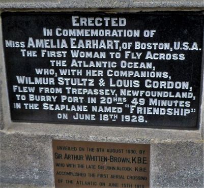 Памятник в Барри-Порт