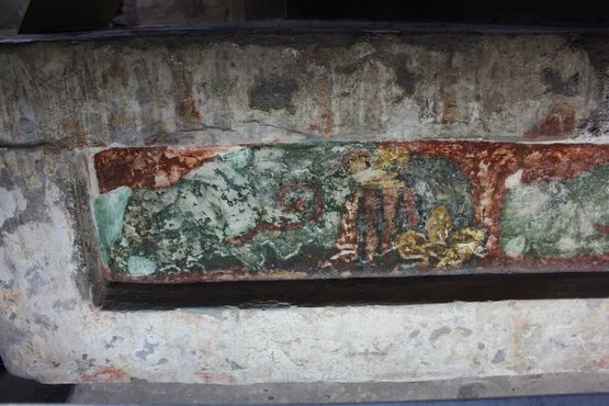 Самая старая из сохранившихся фресок дворца