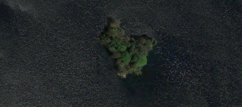 Остров Грейт в пруду Спот