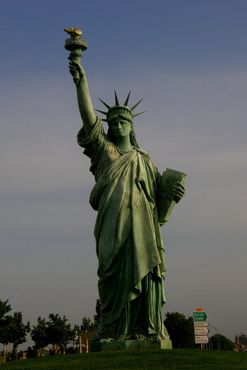 Статуя Свободы в Кольмаре