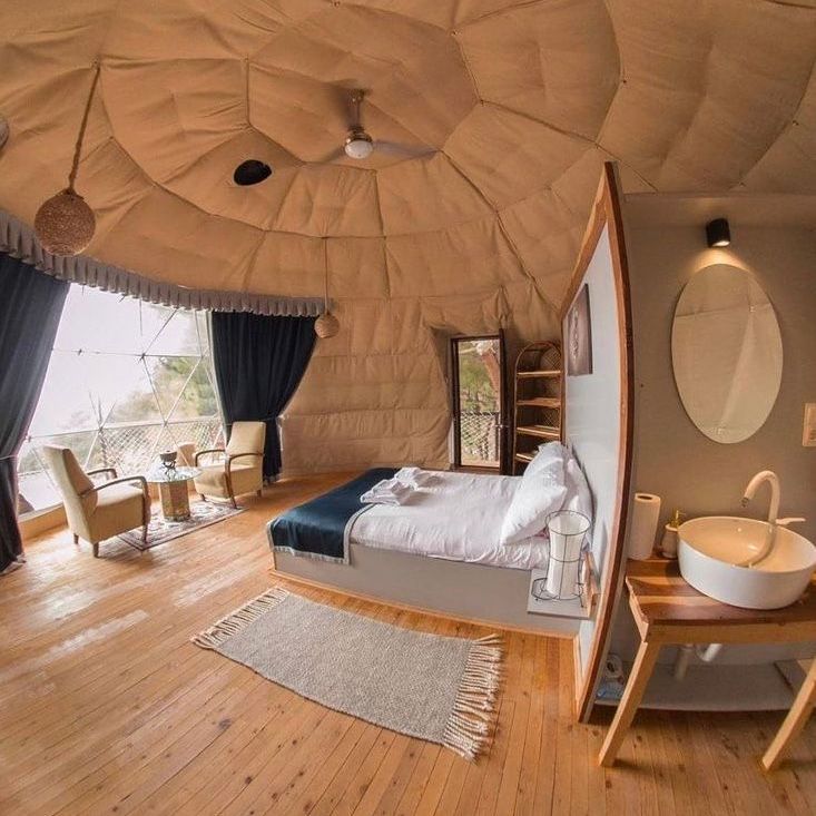 Бутик-отели, Бунгало, Глэмпинги