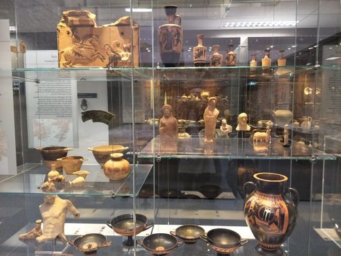 Коллекция древнеримской керамики