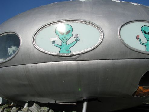 Дом в стиле футуро, Фриско, Северная Каролина