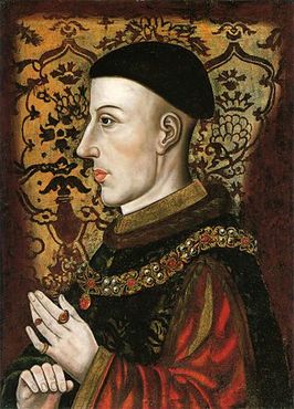 Средневековый портрет Генриха V
