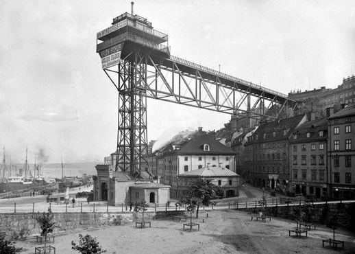 Старый лифт, 1896 г.