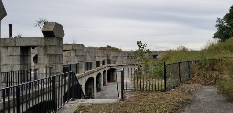 Руины форта