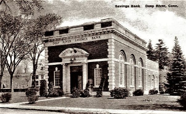 Сберегательный банк Дип-Ривера. На месте этого здания теперь стоит банк Citizens 