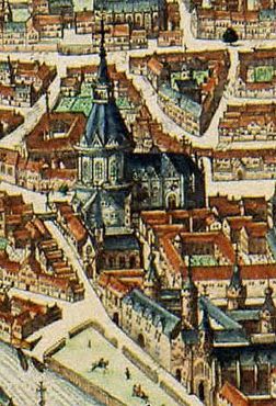 Изображение города Льежа 1649 года