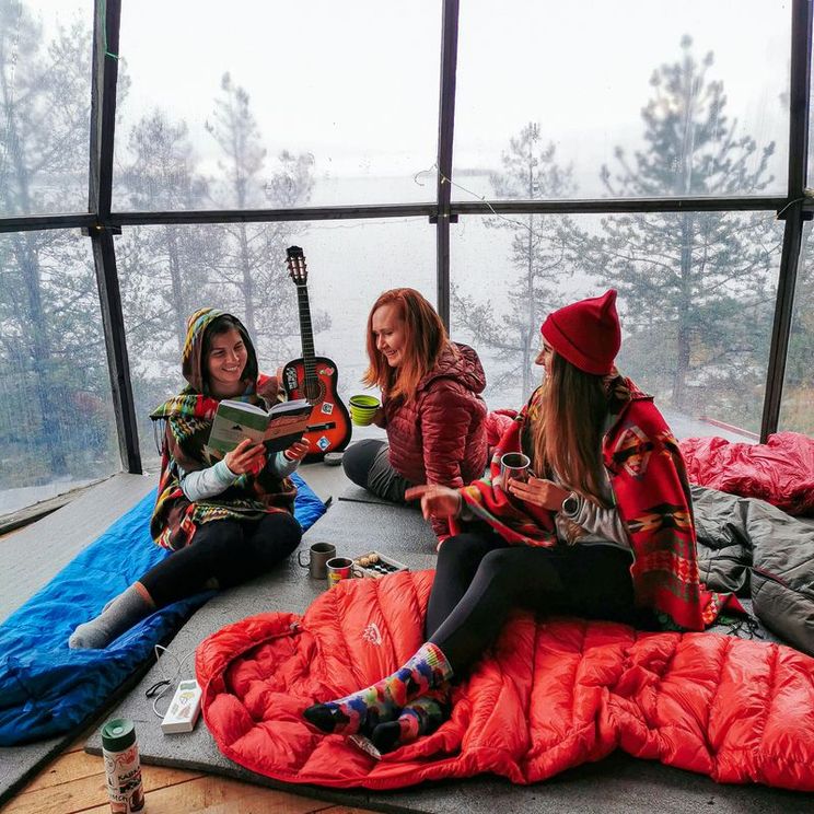 Кемпинги, Юрта, Палатка