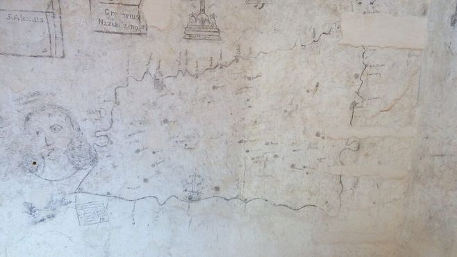 Карта Сицилии, нарисованная по памяти